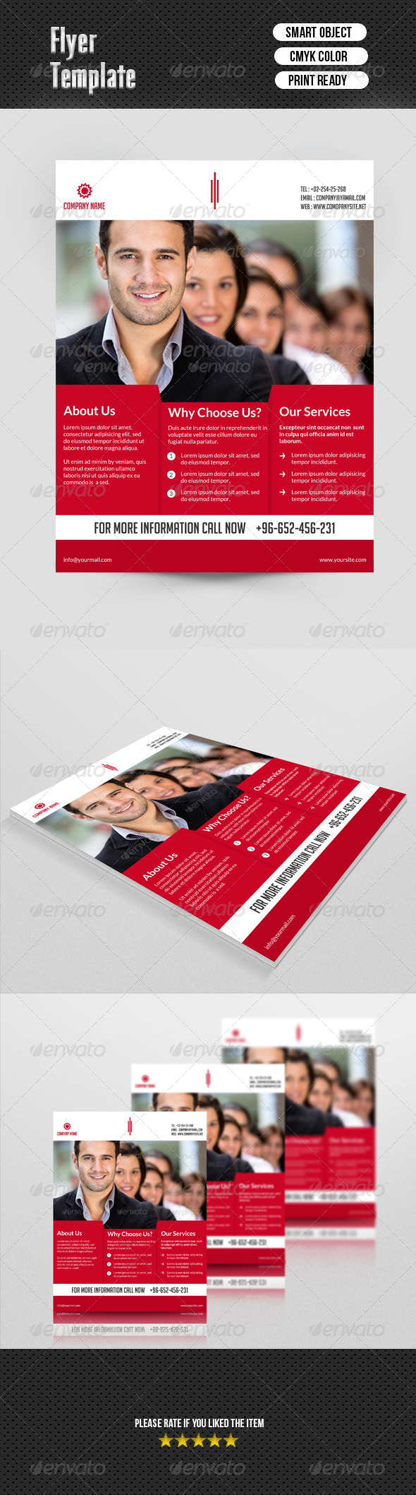 Corporate Flyer Template - Corporate Flyers