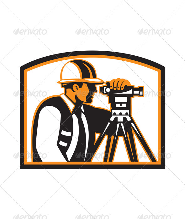 Surveyor Geodetic Engineer Survey Theodolite - People Characters