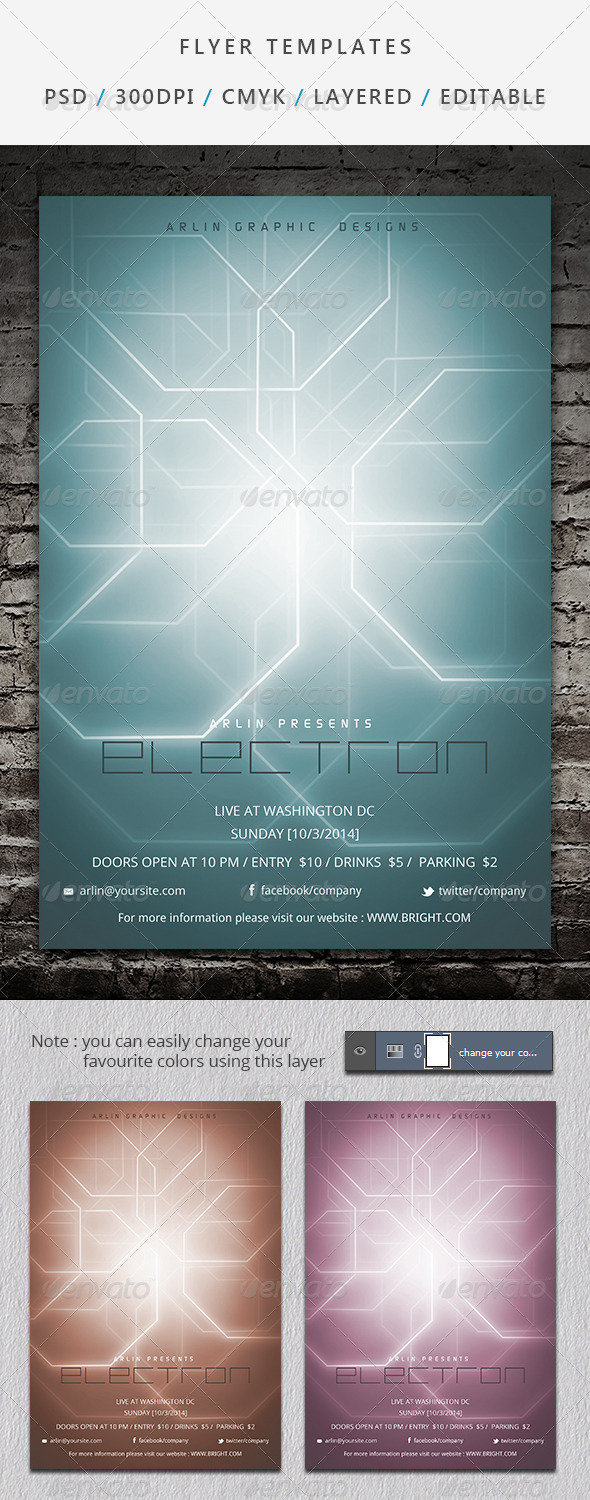 Flyer Template - 02 - Events Flyers
