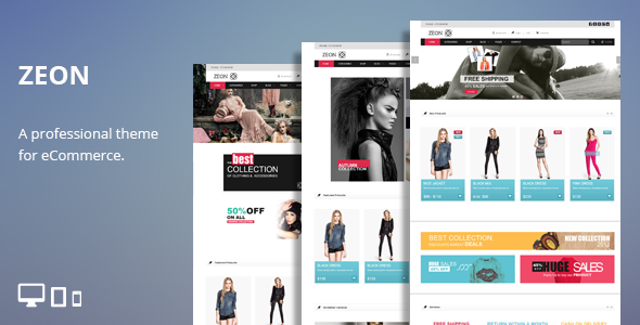 Zeon - eCommerce HTML Theme - Shopping Retail