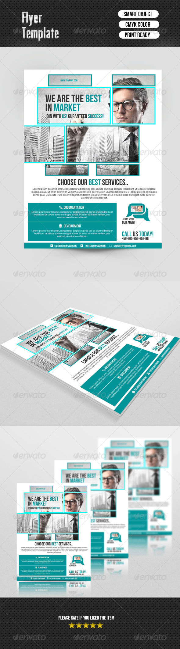 Corporate Flyer Template - Corporate Flyers