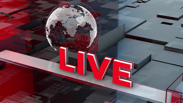 Broadcast Live News Opener