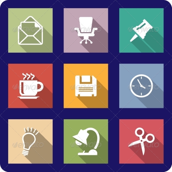 Office Icons - Web Technology