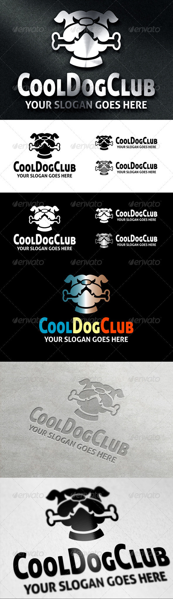CoolDogClub Logo - Animals Logo Templates