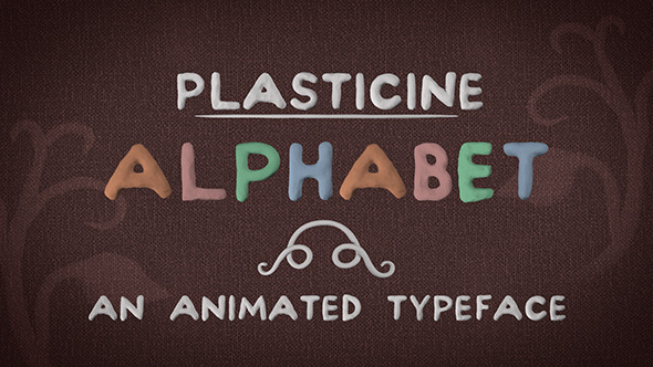 Plasticine Alphabet - VideoHive 6883664