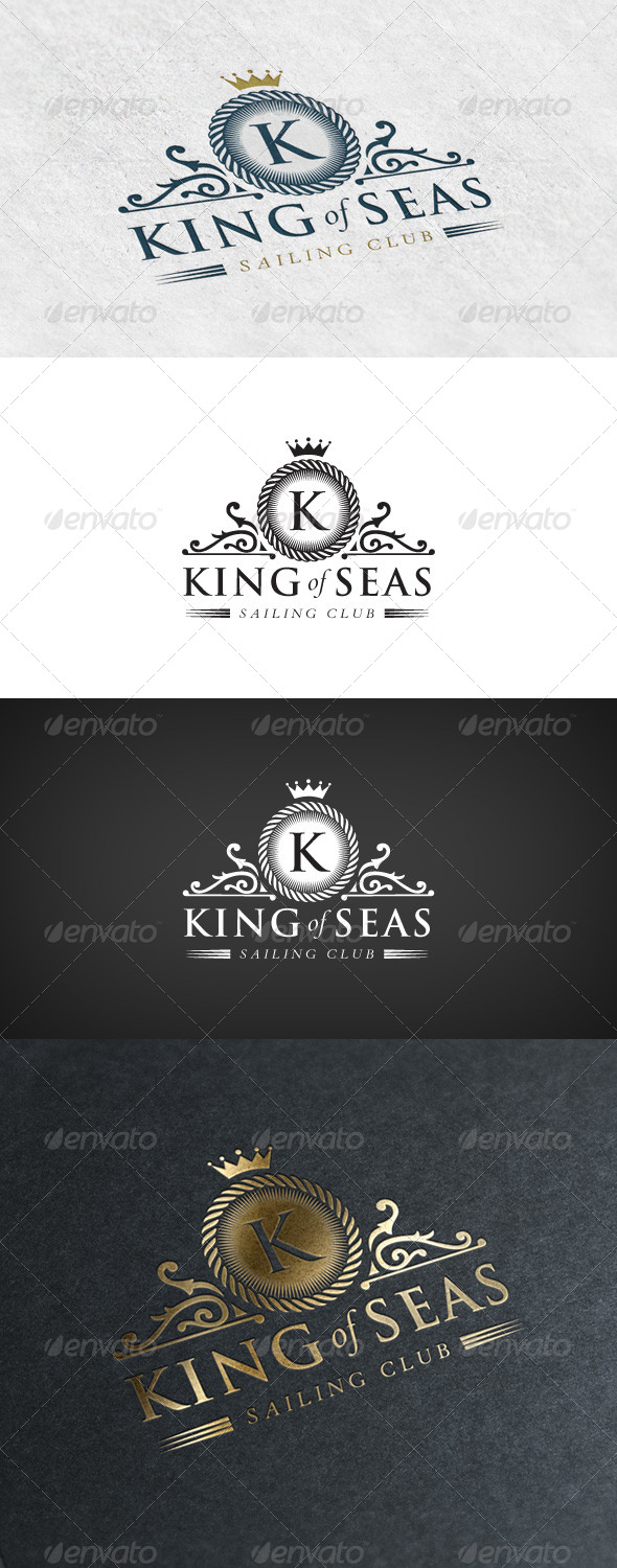 Elegant Logo - Sailing Club - Crests Logo Templates