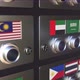 Inserting Connector Into a Socket with Flag of Qatar - VideoHive Item for Sale
