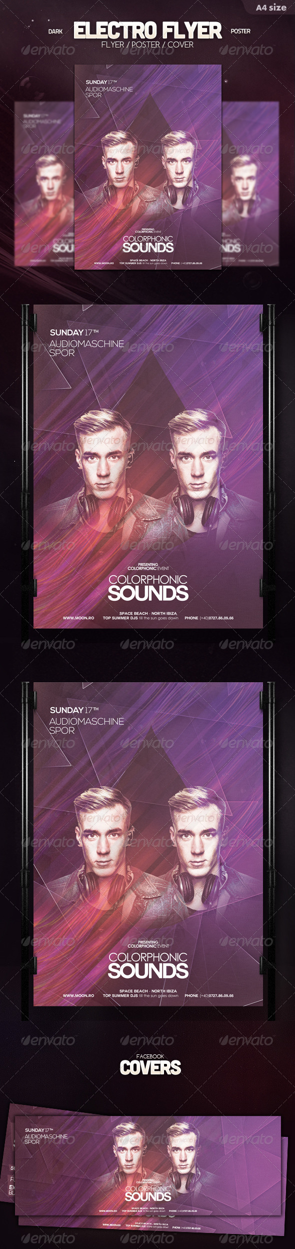 Electro Flyer - Clubs & Parties Events