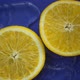 Blue Water Flowing Slow Mo Around Citrus Orange Slices - VideoHive Item for Sale