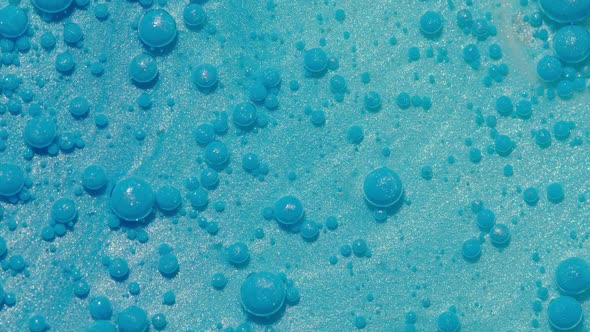 Fantastic Structure of Colorful Oil Paint and Ink Bubbles Chaotic Motion Abstract Colorful Paint alt