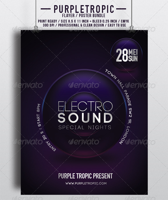 Purple Tropic - Clubs & Parties Events