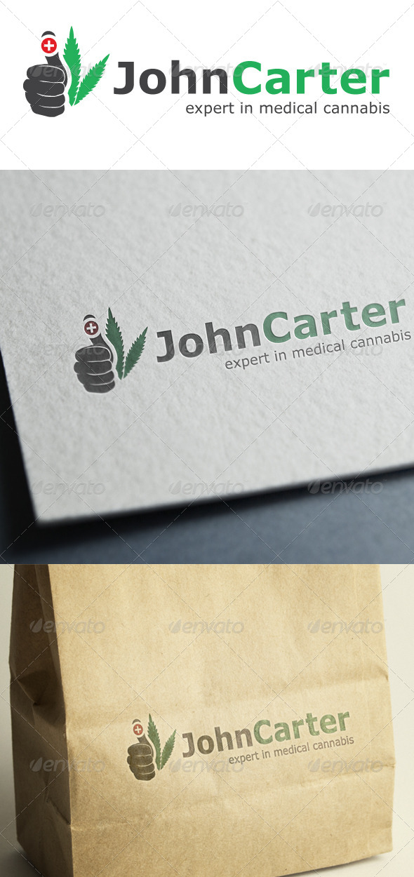 Expert in Medical Cannabis - Nature Logo Templates