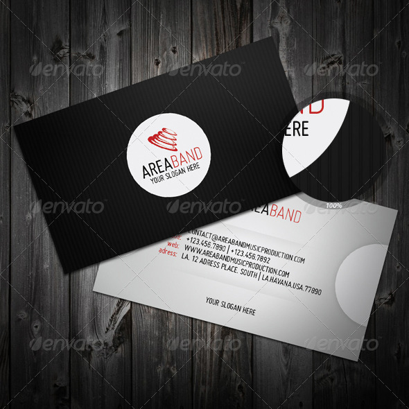 Black & White Business Card - Corporate Business Cards