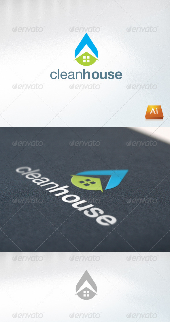 Cleanhouse - Nature Logo Templates