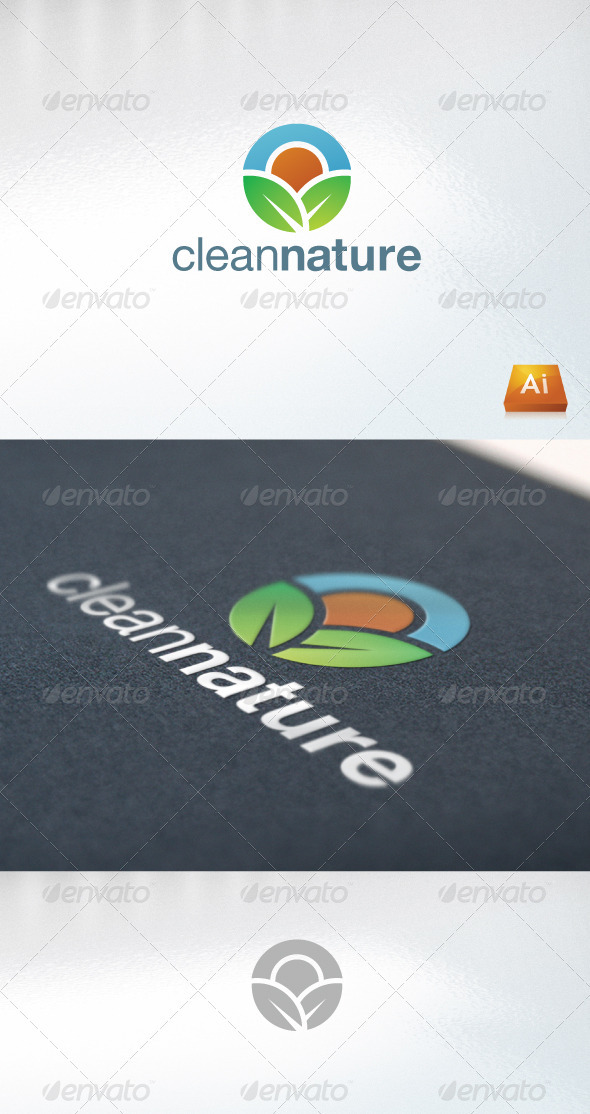 Cleannature - Abstract Logo Templates