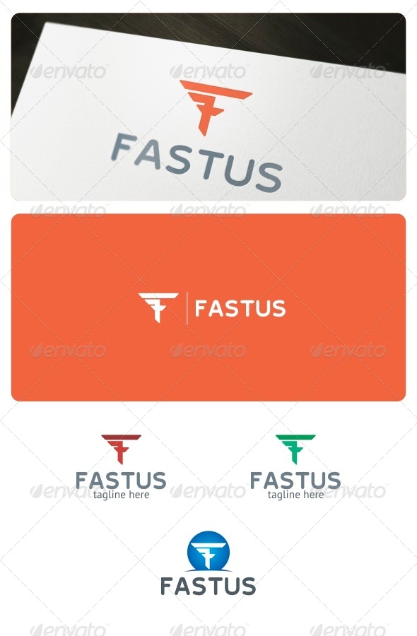 Fastus Logo Template - Letters Logo Templates