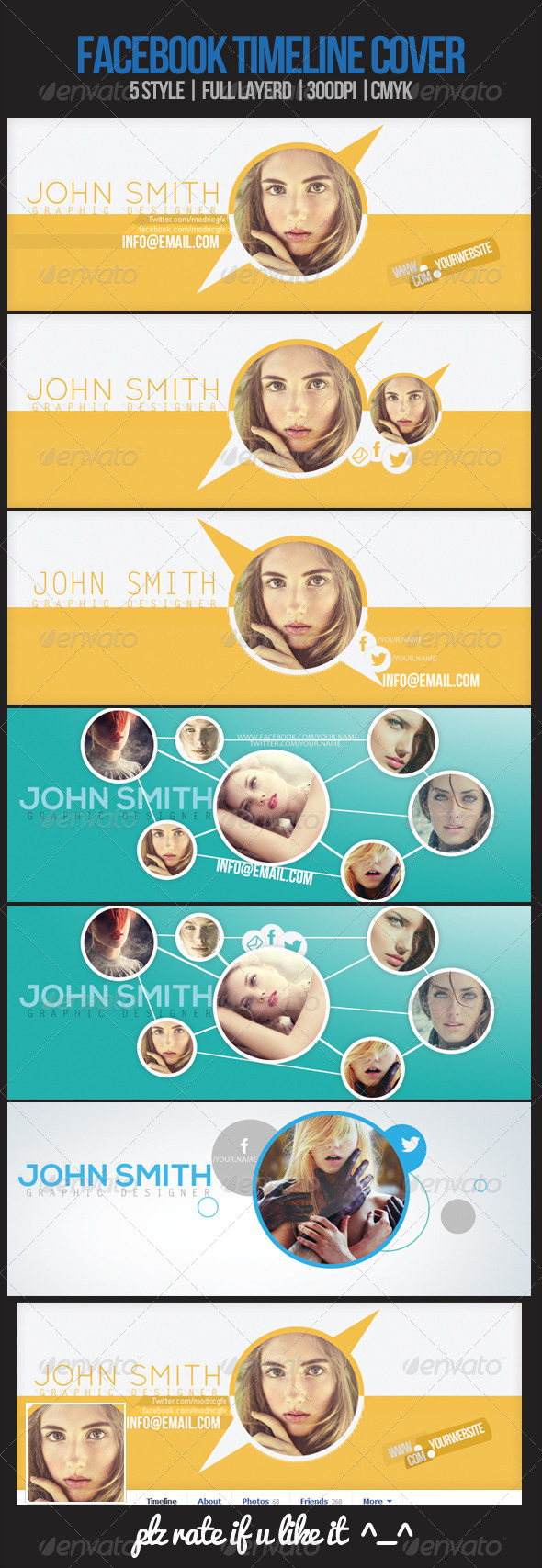 5 Creative FB Covers - Facebook Timeline Covers Social Media