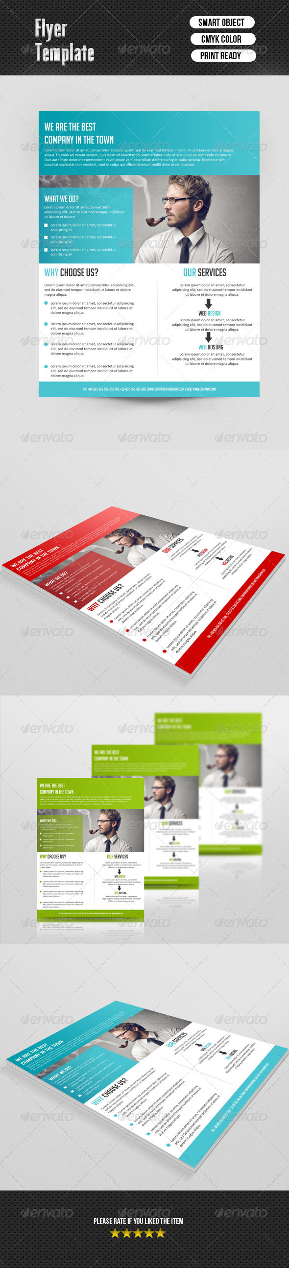 Business Flyer Template - Corporate Flyers