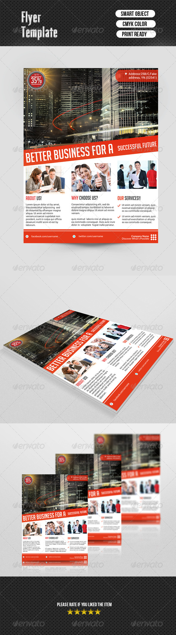 Business Flyer Template - Corporate Flyers