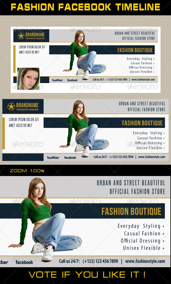 Fashion Facebook Timeline 09 - Facebook Timeline Covers Social Media