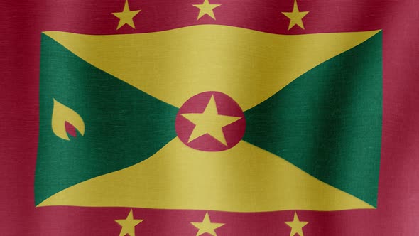 The National Flag of Grenada