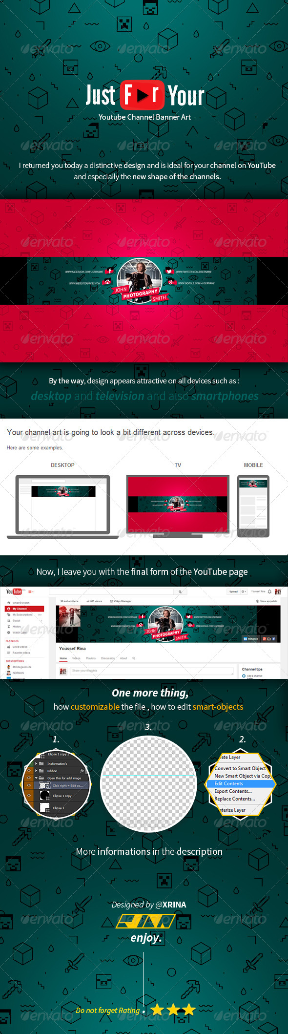 Royal Youtube Banner - YouTube Social Media