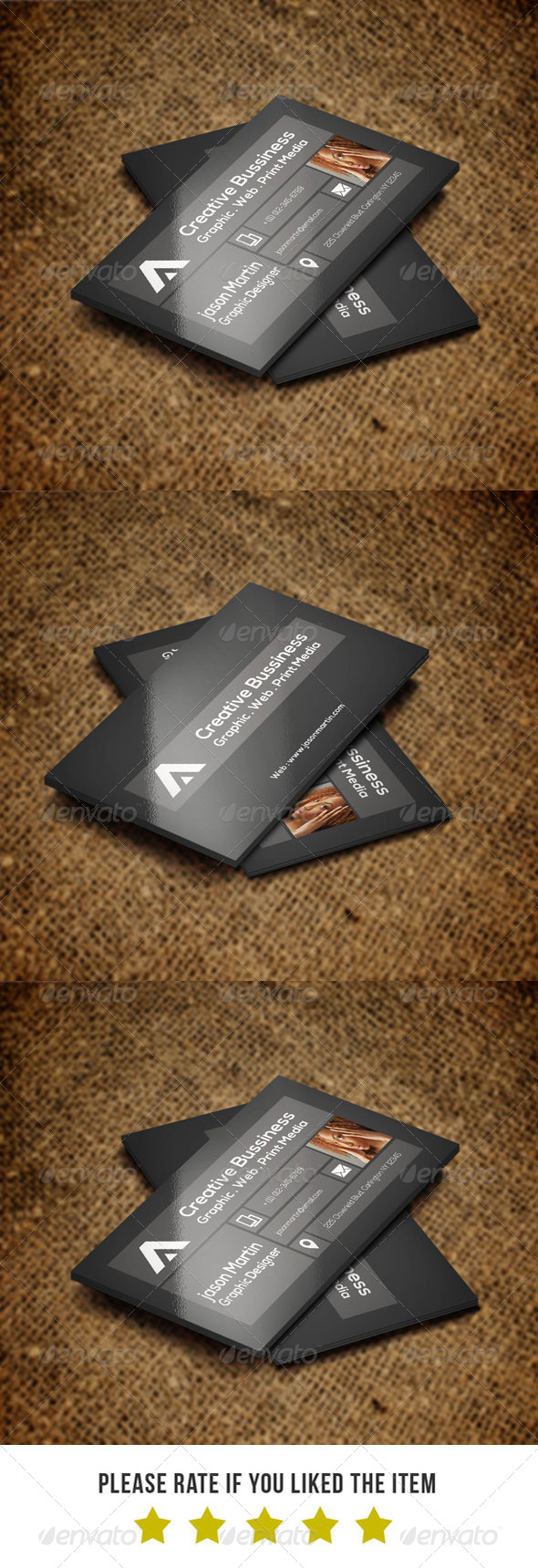 Corporate Business card V46 - Corporate Business Cards