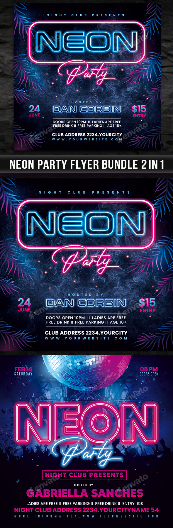 Neon Party Bundle 2 in 1