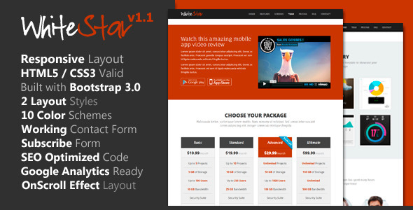 WhiteStar - Responsive - ThemeForest 6841091