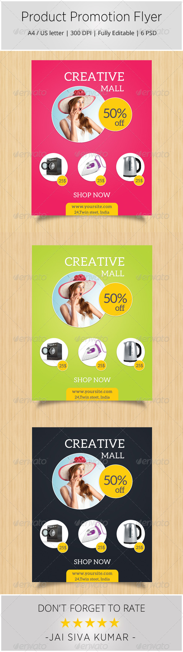 Product Promotion Flyer - Commerce Flyers