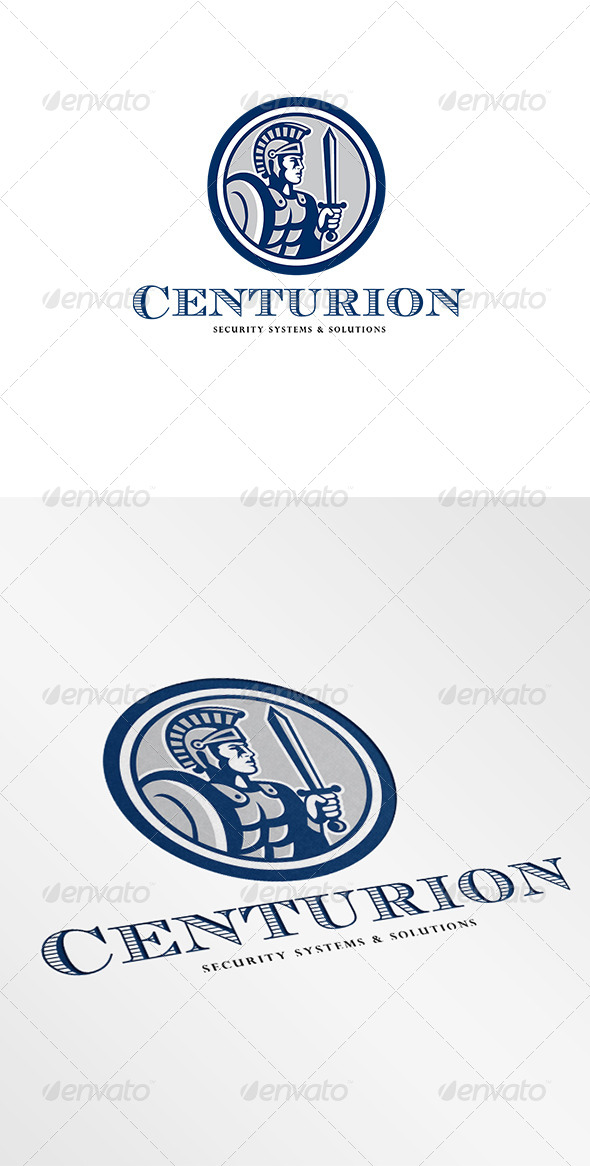 Centurion Security Systems and Solutions Logo - Humans Logo Templates