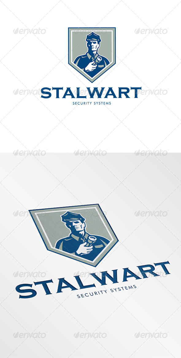 Stalwart Security Systems Logo - Humans Logo Templates
