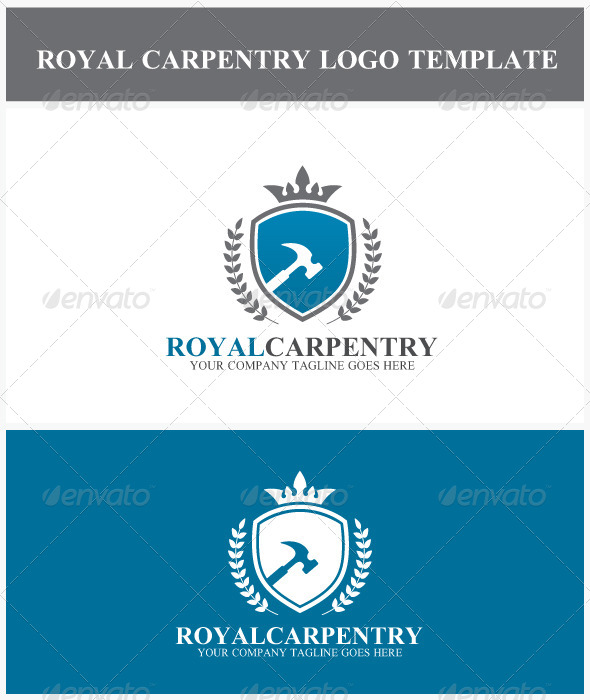 Royal Carpentry Logo - Crests Logo Templates