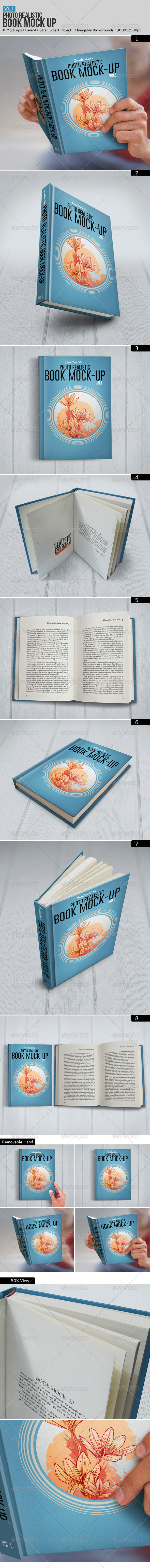 Book Mock-Up - Books Print
