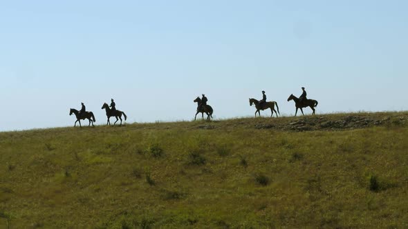 Cossacks Are Riding on Horseback alt