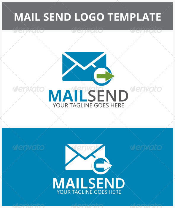 Mail Send Logo - Objects Logo Templates