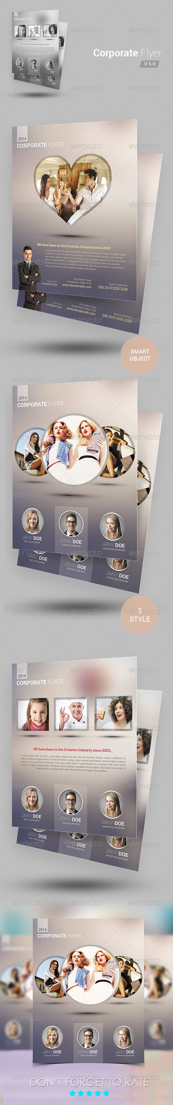 Creative Modern Agency Flyer - Corporate Flyers