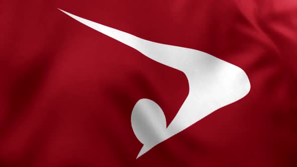 Akita Prefecture Flag  alt