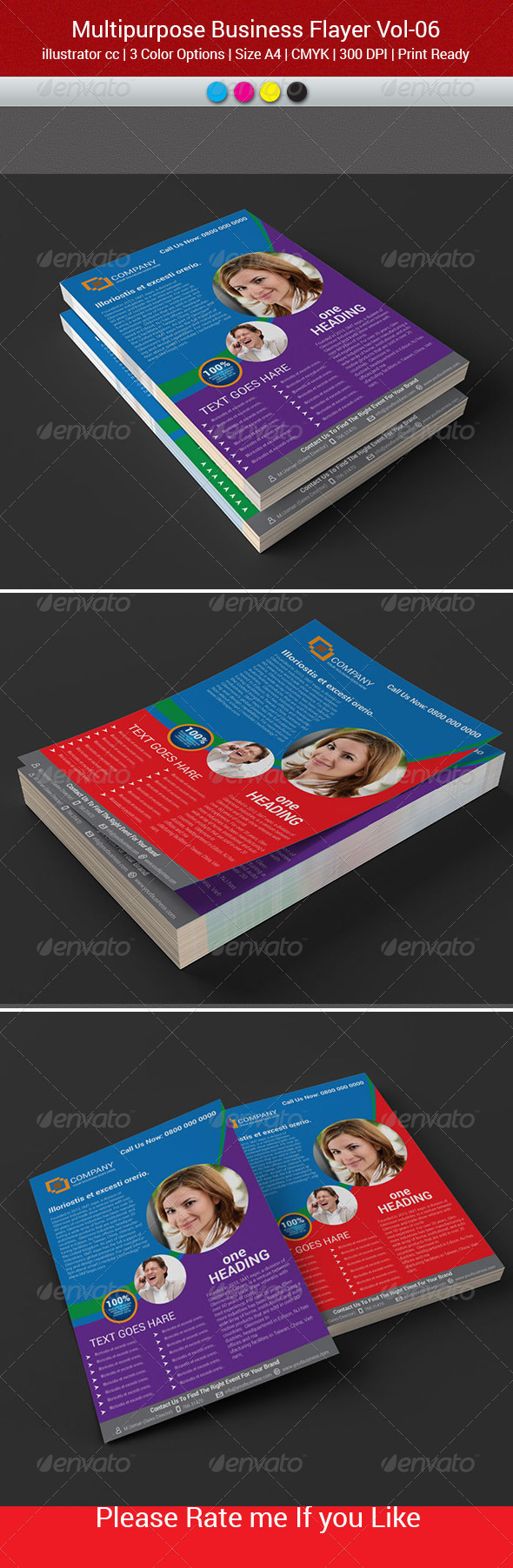 Multipurpes Business Flyer Vol-06 - Flyers Print Templates