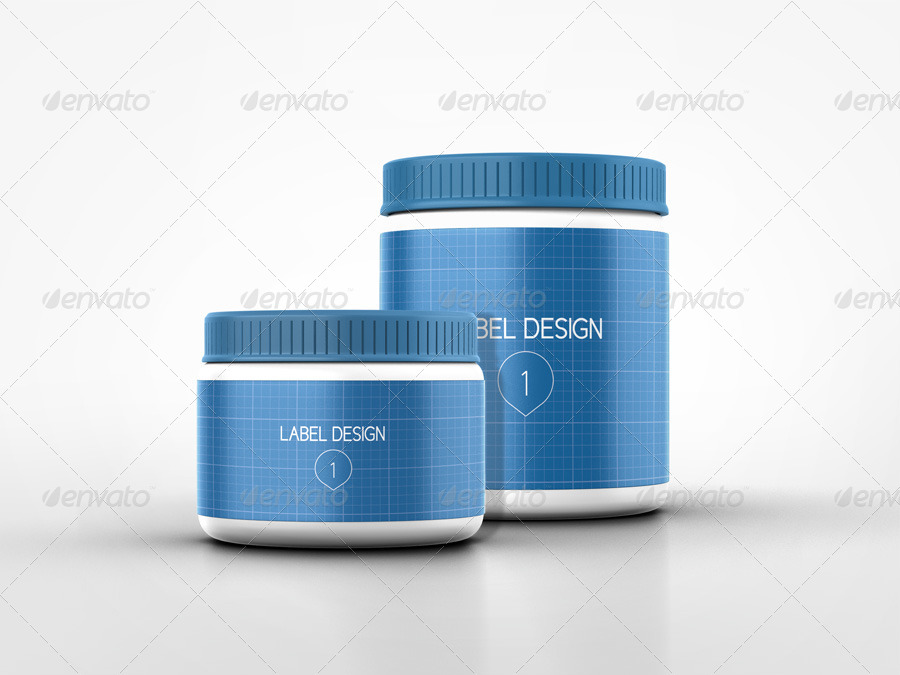 Download Vitamin Bottle Mockup by BaGeRa | GraphicRiver