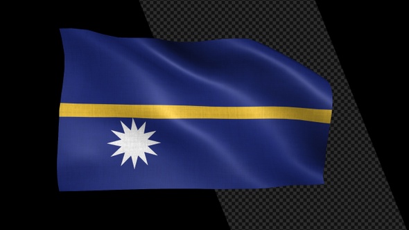 Nauru Flag alt