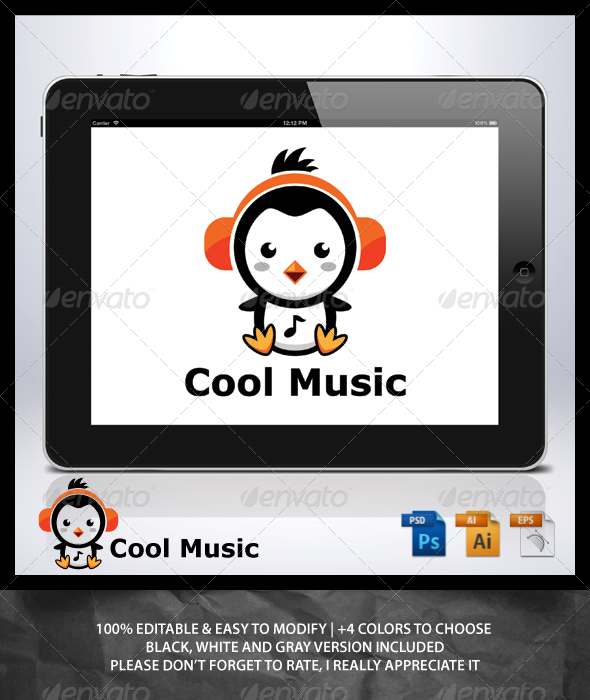 Cool Music - Animals Logo Templates