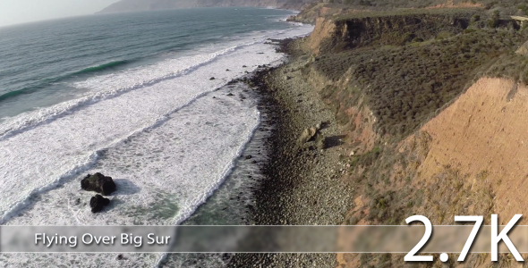 Flying over Big Sur alt