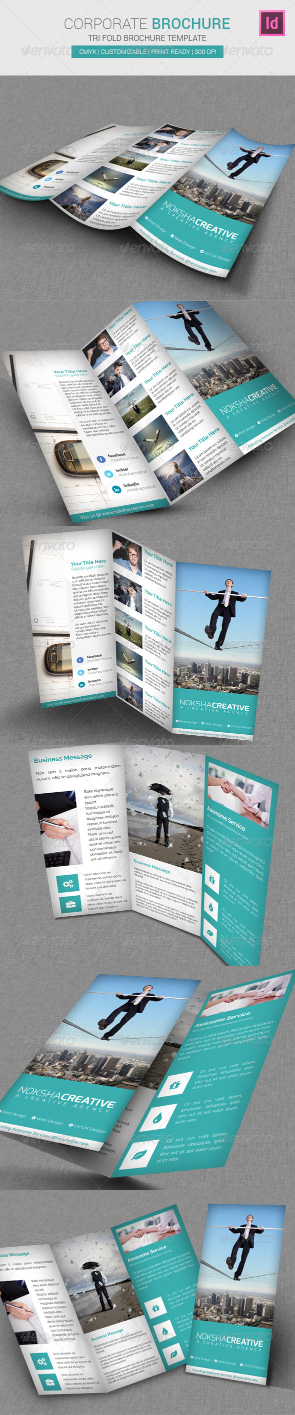 Corporate Tri-Fold Brochure - Corporate Brochures