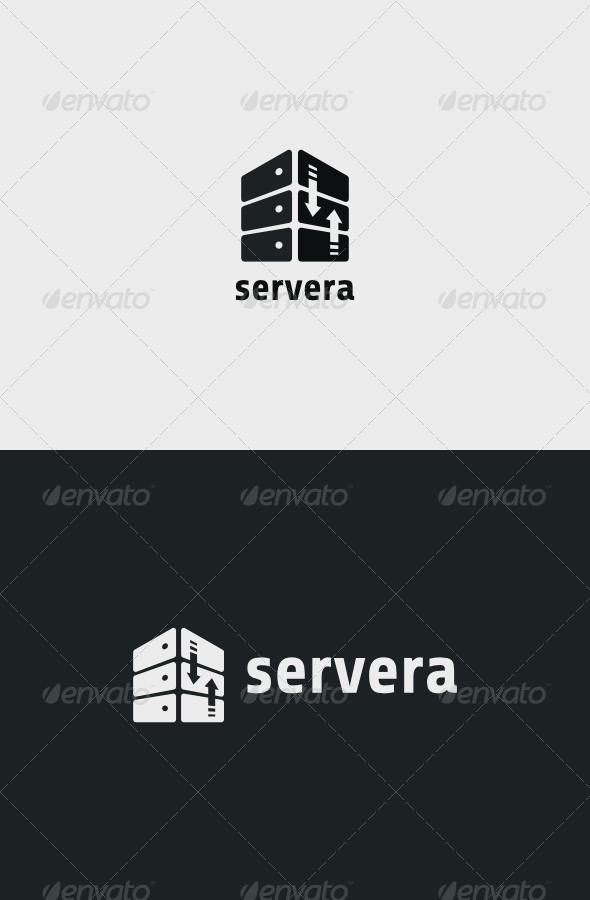 Servera Logo - Objects Logo Templates
