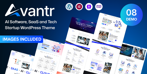 Avantr – AI Software & SaaS WordPress Theme