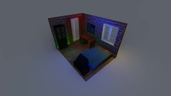 Isometric bedroom alt