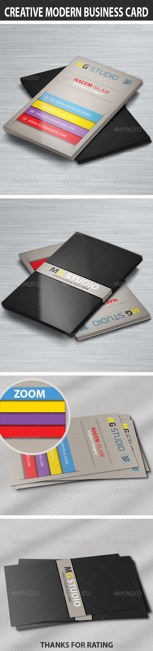 Creative Modern Business Card - Creative Business Cards