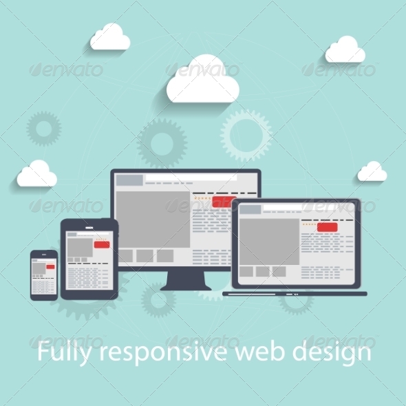 Responsive Web Design Icons - Web Technology