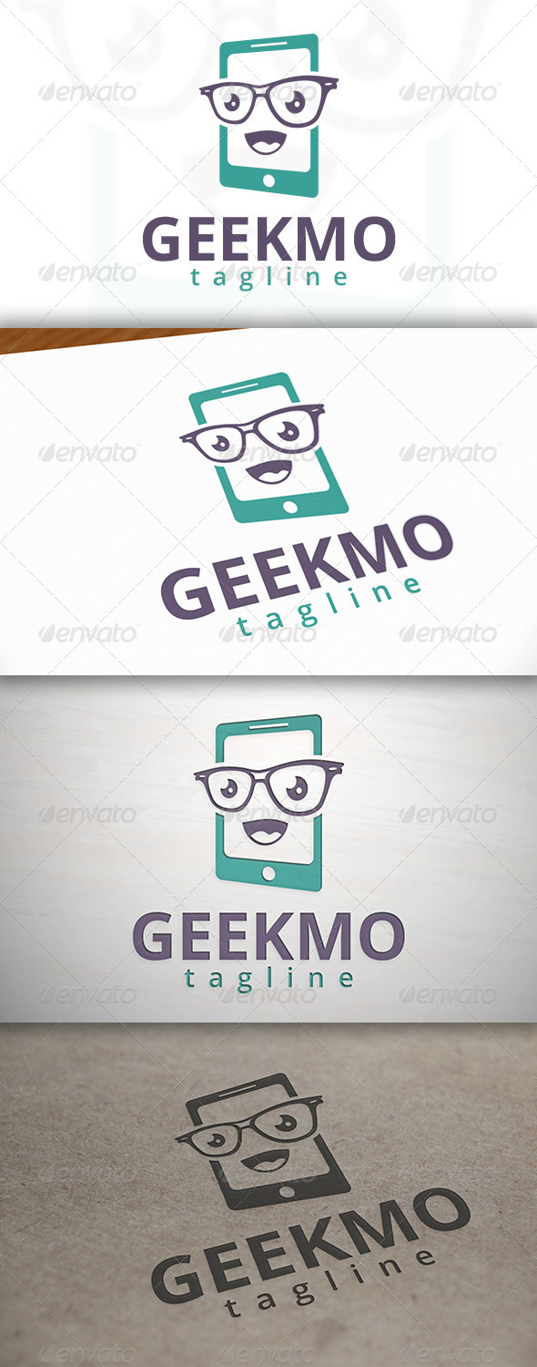 Geek Mobile Logo - Objects Logo Templates